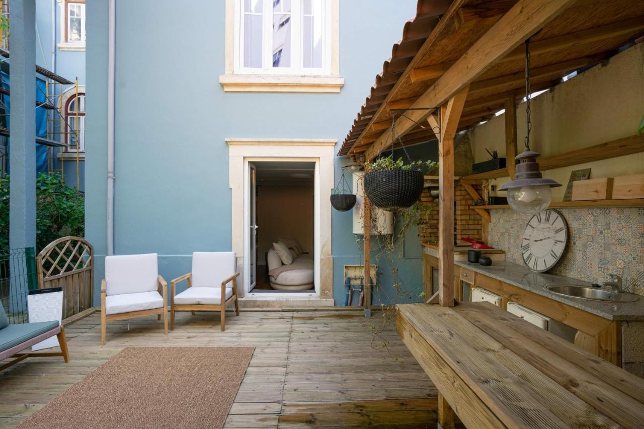 Charming Apt In Historic House Coimbra Exterior photo